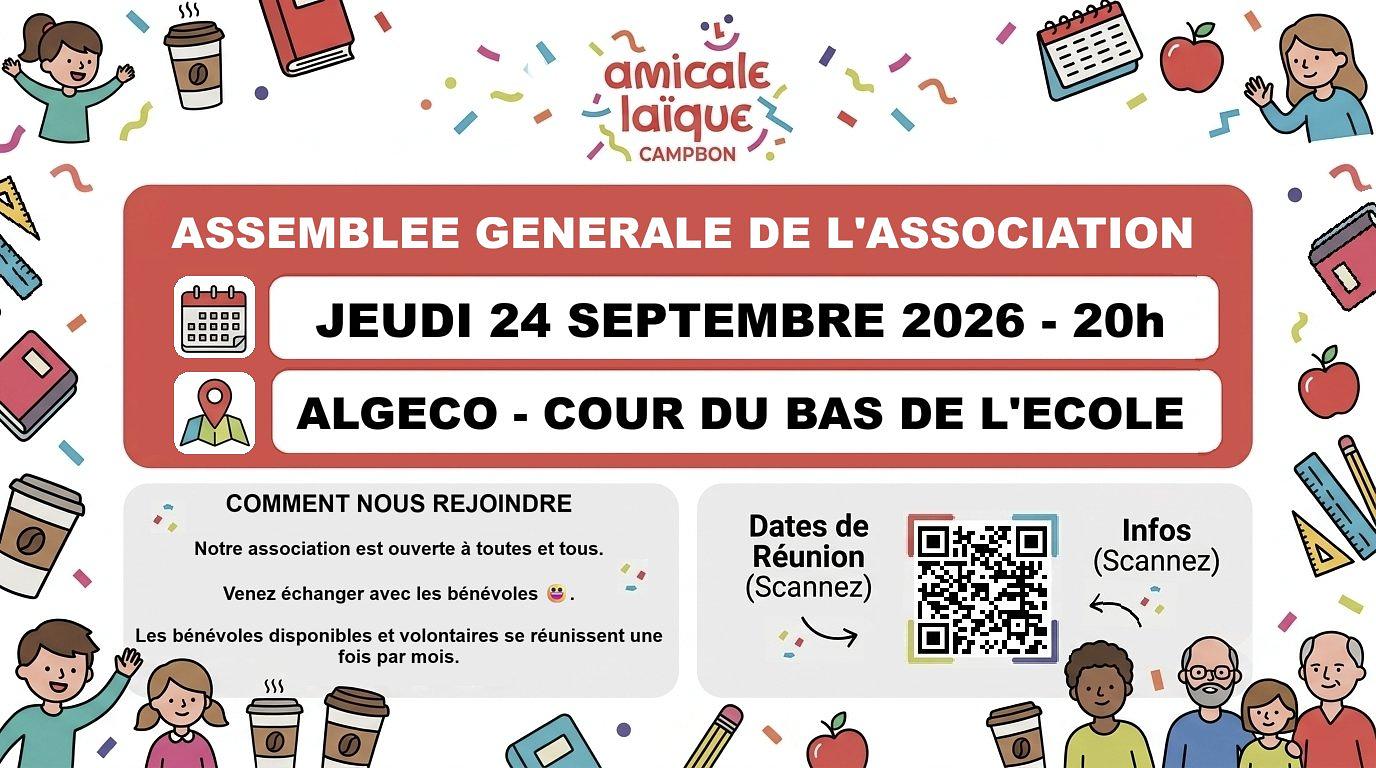 Assemblée Générale de l'association 