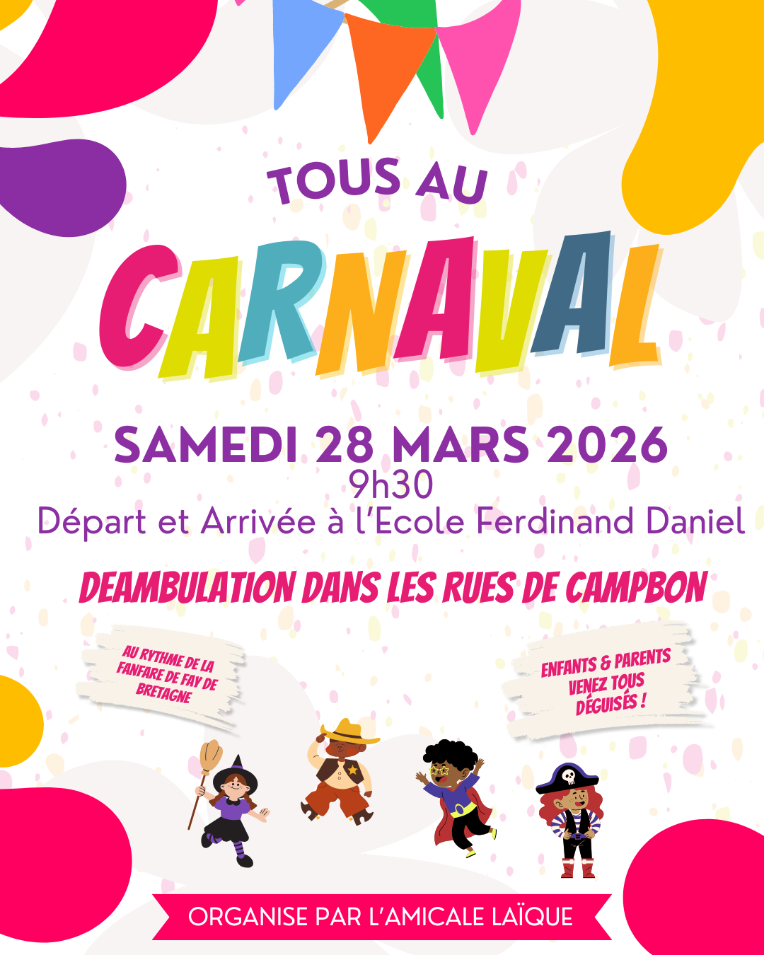 CARNAVAL DES ECOLIERS