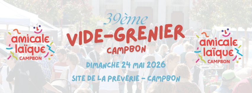 39ème Vide-Grenier de l'Amicale 